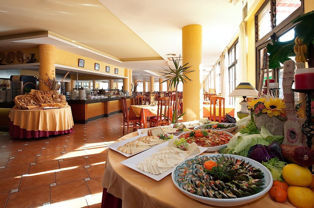Elba Castillo San Jorge & Antigua Suite Hotel Caleta De Fuste Restoran fotoğraf